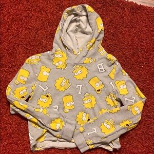 a simpsons crop top